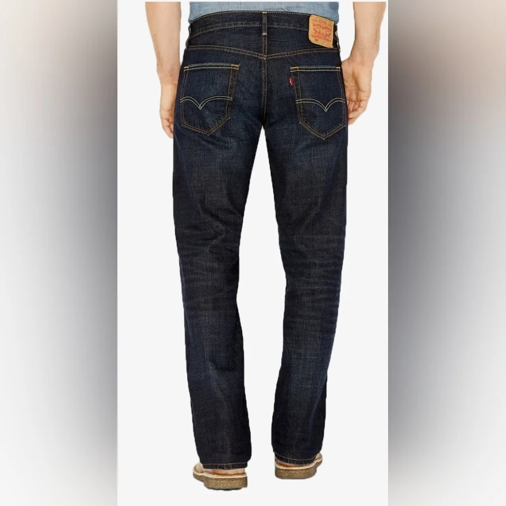 Men's Big & Tall Levi's 559 Blue Denim‎ Jeans SIZE 40X36. #849